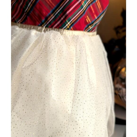 Plaid Holiday Baby Girl Dress 18 Months Festive Christmas Dress Red Green White - Picture 11 of 11